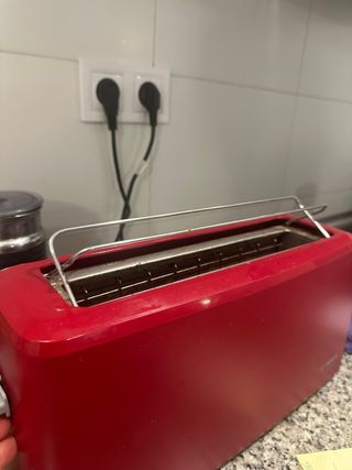 Tostadora Bosch Rojo 980w 1 Ranura