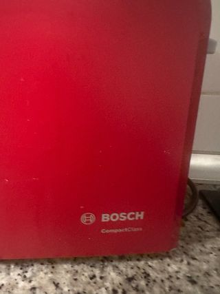 Tostadora Bosch Rojo 980w 1 Ranura
