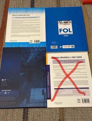 Lote de libros de telecomunicaciones y formación