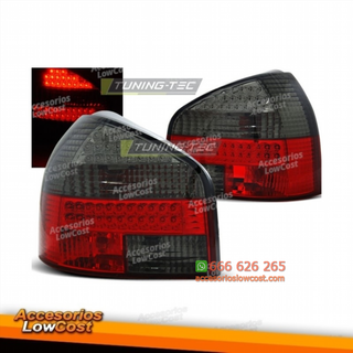 Faros traseros LED rojo ahumado AUDI A3 08.96-08.