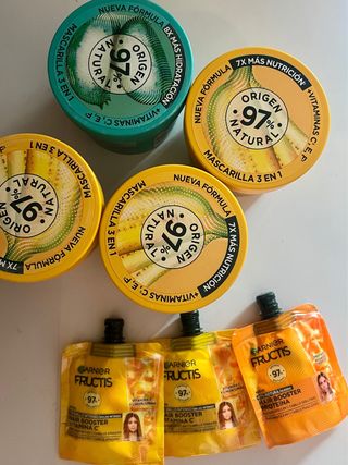 Garnier Fructis Mascarillas y Boosters
