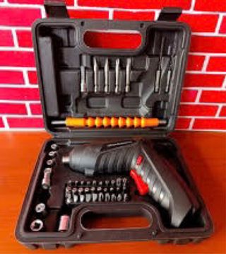 Kit Destornillador Eléctrico Inalámbrico 47 Piezas