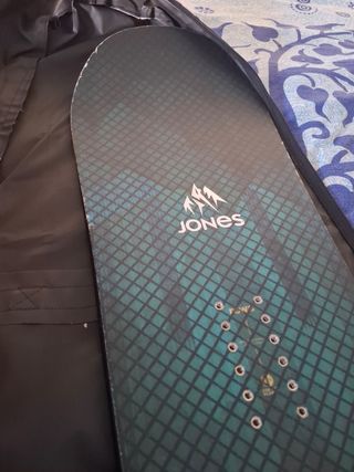 Snow board Jones Aviator 160
 Botas fijaciones