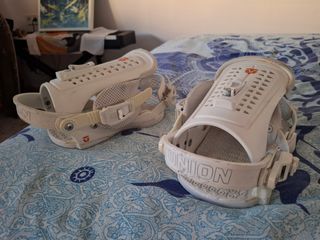 Snow board Jones Aviator 160
 Botas fijaciones