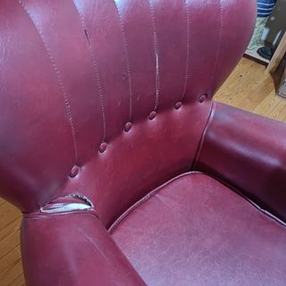 Sillón Vintage con Ruedas