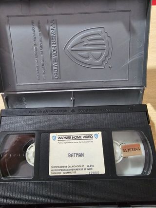 Batman VHS Michael Keaton Español