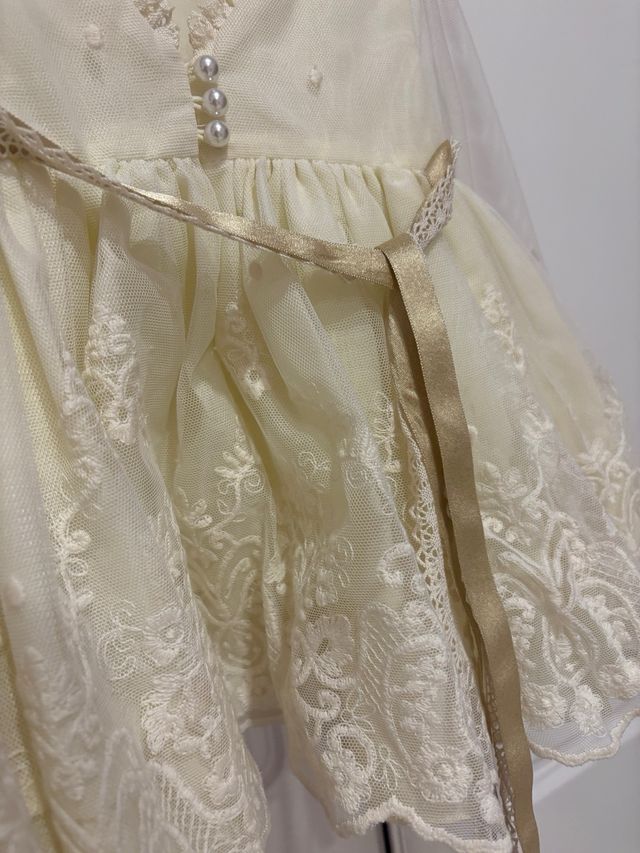 Vestido ceremonia niña encaje