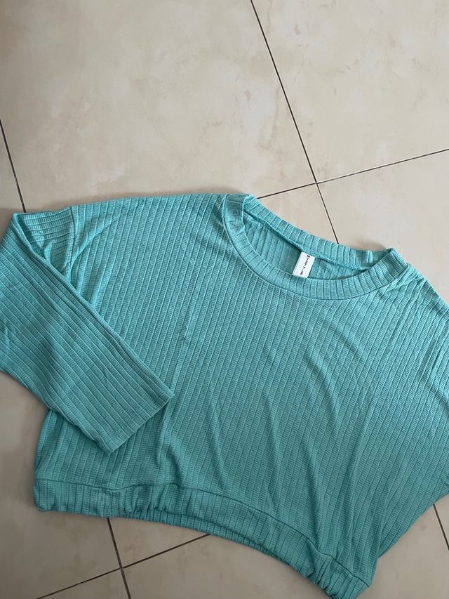 Set Maglioncini Cotone Rosa e Azzurro