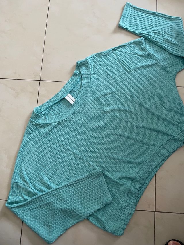 Set Maglioncini Cotone Rosa e Azzurro