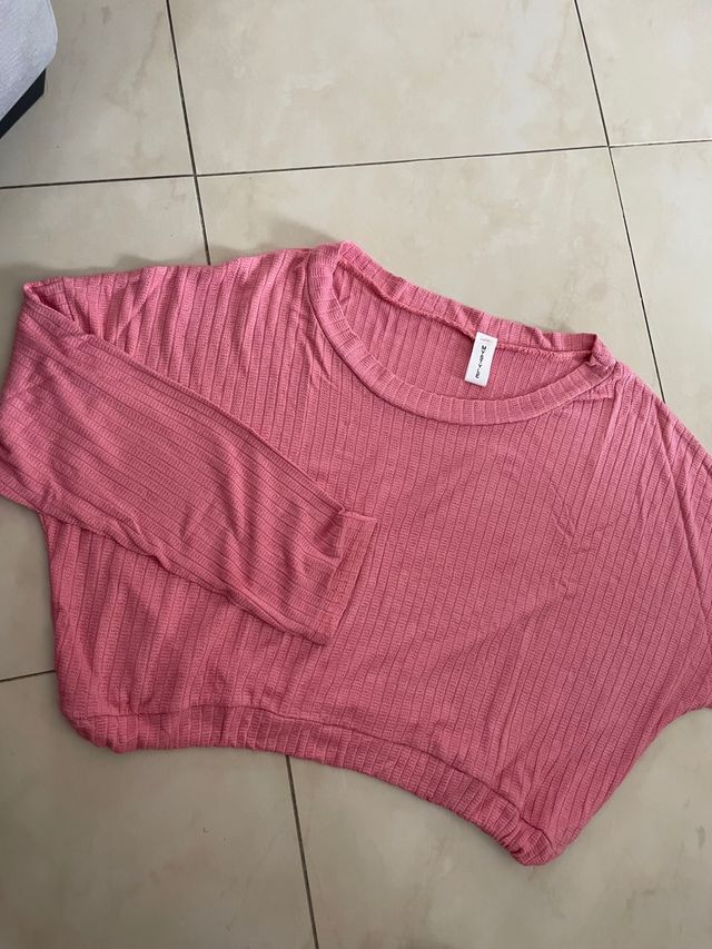 Set Maglioncini Cotone Rosa e Azzurro