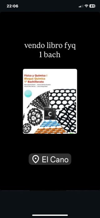 Libro FyQ primero de bachillerato
