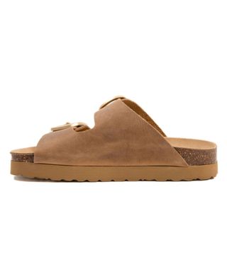 Sandalias Billowy Marrones Plataforma