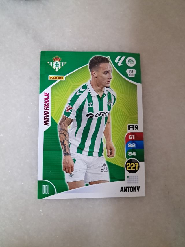 Cromo Antony Real Betis Panini Adrenalyn  24/25