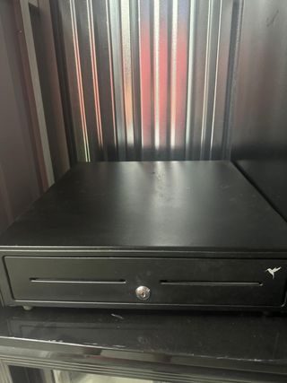 Caja Registradora Negra. Negociable