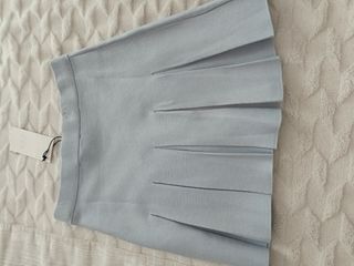 Falda nueva azul talla única