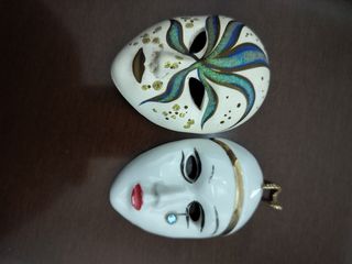 Maschere Veneziane in Ceramica