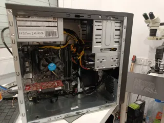 PC Intel Core i5 8400 16GB R7 430 2gb Negro