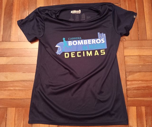 Camiseta Carrera Bomberos de Madrid Décimas M