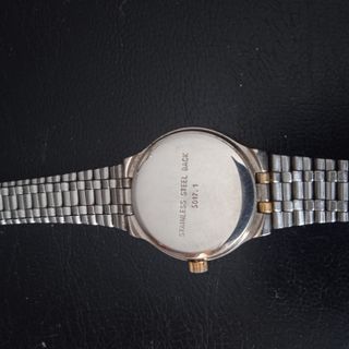 Reloj Grovana bicolor oro y plata