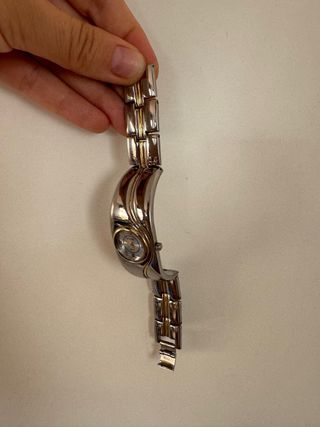 Vintage Reloj Leonardo Mujer Oro y Plata