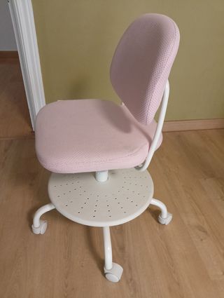 Silla de escritorio infantil rosa