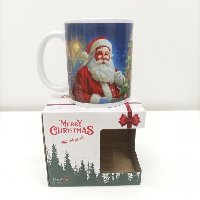 Tazza Natalizia Babbo Natale Ceramica