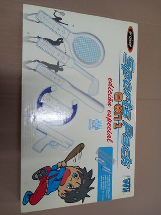 Accesorios Wii: Raqueta, Pistola, Volante,golf