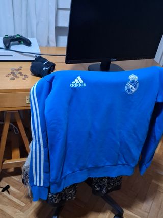 Sudadera Adidas Real Madrid Azul
