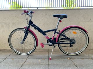 Bicicleta B'TWIN rosa