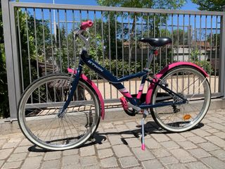 Bicicleta B'TWIN rosa
