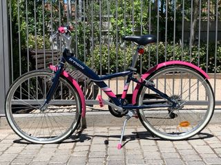 Bicicleta B'TWIN rosa