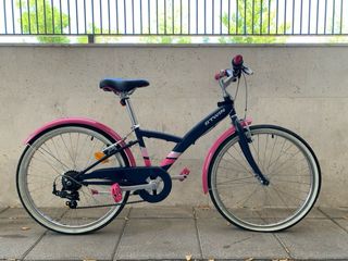 Bicicleta B'TWIN rosa