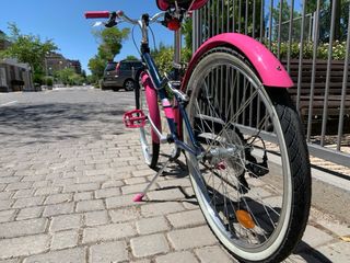 Bicicleta B'TWIN rosa