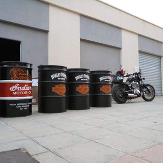 HARLEY DAVIDSON, INDIAN, JACK DANIELS