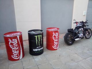 HARLEY DAVIDSON, INDIAN, JACK DANIELS