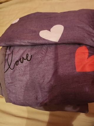 Funda nordica corazones Cama 150