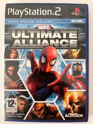 Marvel Ultimate Alliance con Manual PS2