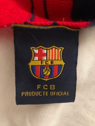 Gorro y bufanda FC Barcelona