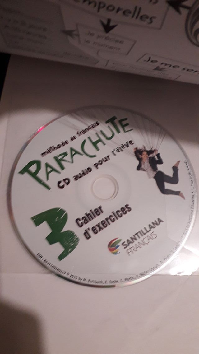 PARACHUTE 3 PACK CAHIER D'EXERCICES