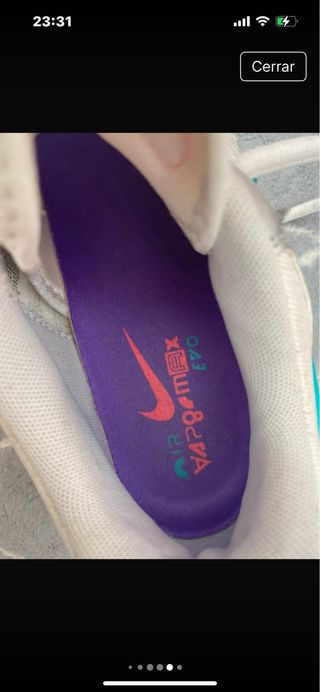 Nike Air VaporMax Morado Blanco
