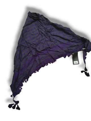 Sciarpa donna viola e grigia