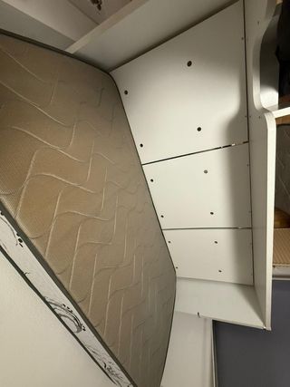 Litera madera y tela