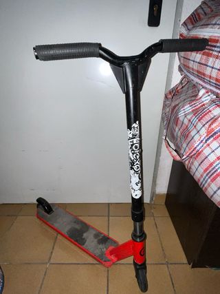 Patinete Scooter Rojo y Negro