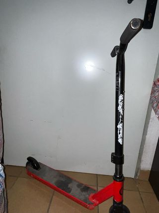 Patinete Scooter Rojo y Negro