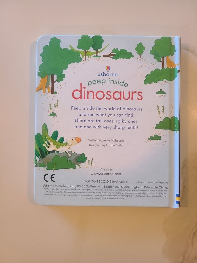 Peep Inside Dinosaurs - Usborne