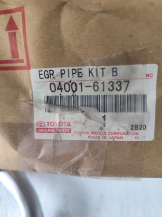Kit Tubo EGR Toyota 04001-61337