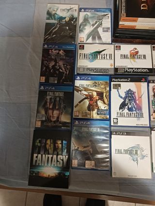 Collezione Final Fantasy PS1, PS2, PS3, PS4, PC