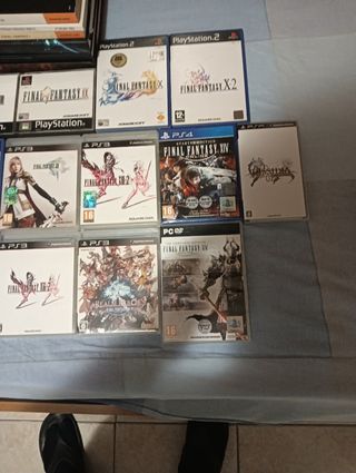 Collezione Final Fantasy PS1, PS2, PS3, PS4, PC