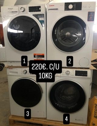 Lavadoras 10KG. Varias marcas.