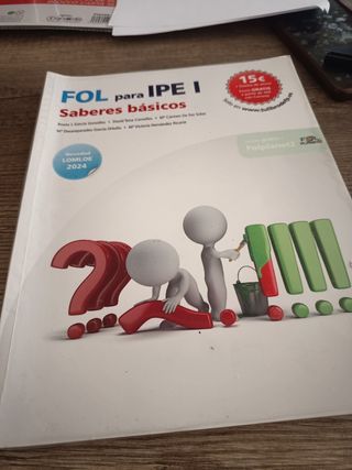 Foll para |PE|
Saberes básicos
